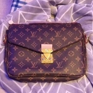 Louis Vuitton Brown Monogram Crossbody Bag